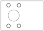 LDR – Through port 1 with gauge port – LDR_2 LDR Sun Hydraulics Through port 1 with gauge port Line mount manifold drawing