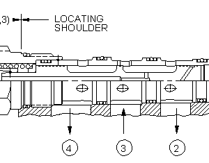 LHFA-XFN Sun Hydraulics Modulating Spool Valve – installation dimensions drawing, cavity T-32A