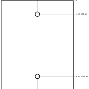 LN8 Sun Hydraulics Ninety degree with reverse flow check Line mount manifold drawing