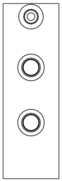 NPU – Ninety degree – NPU_7 NPU Sun Hydraulics Ninety degree Line mount manifold drawing