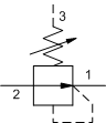 PRFR – Direct-acting, pressure reducing valve – PR_R PRFR-LAN Sun Hydraulics Reducing Valve – hydraulic schematic symbol