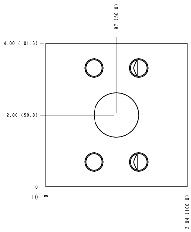 QA5 – Ninety degree with gauge port – QA5_10B QA5 Sun Hydraulics Ninety degree with gauge port Line mount manifold drawing