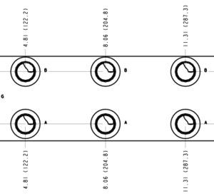 VNE Sun Hydraulics 5 Station, Parallel circuit with relief cavity Bar manifold manifold drawing