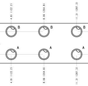 VNL Sun Hydraulics 5 Station, Parallel circuit with relief cavity Bar manifold manifold drawing