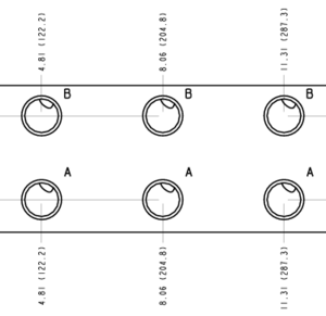 VRJ Sun Hydraulics 5 Station, Parallel circuit with relief cavity Bar manifold manifold drawing