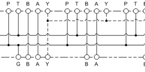 VRN Sun Hydraulics 3 Station, Parallel circuit with relief cavity Bar manifold manifold drawing