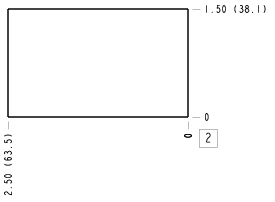 W8E – Ninety degree, panel mount – W8E_2B W8E Sun Hydraulics Ninety degree, panel mount Line mount manifold drawing