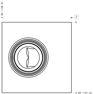 W9E Sun Hydraulics Direct mount Line mount manifold drawing