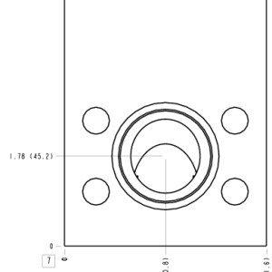 WCW Sun Hydraulics Direct mount Line mount manifold drawing