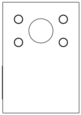 WFX – Sandwich mount through port – WFX_8 WFX Sun Hydraulics Sandwich mount through port Line mount manifold drawing
