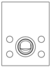 WRC – Direct mount, through port 2 – WRC_7 WRC Sun Hydraulics Direct mount, through port 2 Line mount manifold drawing