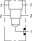 WRD – Direct mount, through port 2 – symlm3_bb WRD Sun Hydraulics Direct mount, through port 2 Line mount manifold drawing