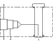 X4B – Through port 3 – symbanj_3p_p3t X4B Sun Hydraulics Through port 3 Line mount manifold drawing
