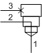 XAOB-XXN Sun Hydraulics Cavity Plug Valve – hydraulic schematic symbol