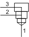 XBOB-XXN Sun Hydraulics Cavity Plug Valve – hydraulic schematic symbol