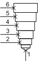 XVCC-XXN Sun Hydraulics Cavity Plug Valve – hydraulic schematic symbol