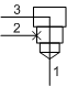 XZBA-XXN Sun Hydraulics Cavity Plug Valve – hydraulic schematic symbol