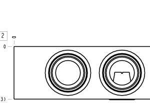 YAO Sun Hydraulics Direct mount, cross pilot Line mount manifold drawing