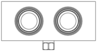 YNN – Cross pilot with shuttle – YNN_2 YNN Sun Hydraulics Cross pilot with shuttle Line mount manifold drawing