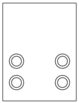 Z7D – Direct mount, through port 2 – Z7D_5 Z7D Sun Hydraulics Direct mount, through port 2 Line mount manifold drawing