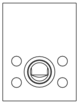 Z7D – Direct mount, through port 2 – Z7D_7 Z7D Sun Hydraulics Direct mount, through port 2 Line mount manifold drawing