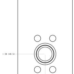 ZEG Sun Hydraulics Direct mount Line mount manifold drawing