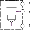 ZEK Sun Hydraulics Ninety degree Line mount manifold drawing