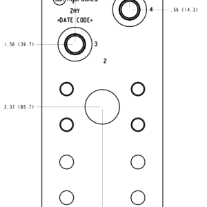 ZHY Sun Hydraulics Direct mount Line mount manifold drawing
