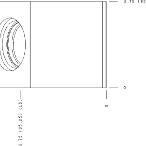 ZLS Sun Hydraulics Inline Line mount manifold drawing