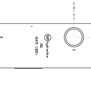 ZQL Sun Hydraulics Sandwich mount through port Line mount manifold drawing