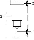 ZWS Sun Hydraulics Ninety degree Gasket mount manifold drawing