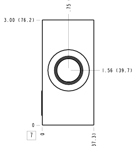 ZYX Sun Hydraulics Direct mount Line mount manifold drawing